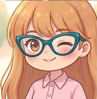 メガネの女の子１