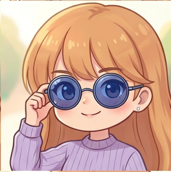 メガネの女の子１０