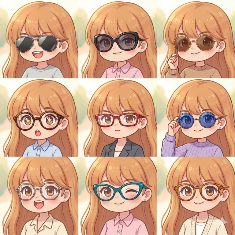 サングラスの女の子１