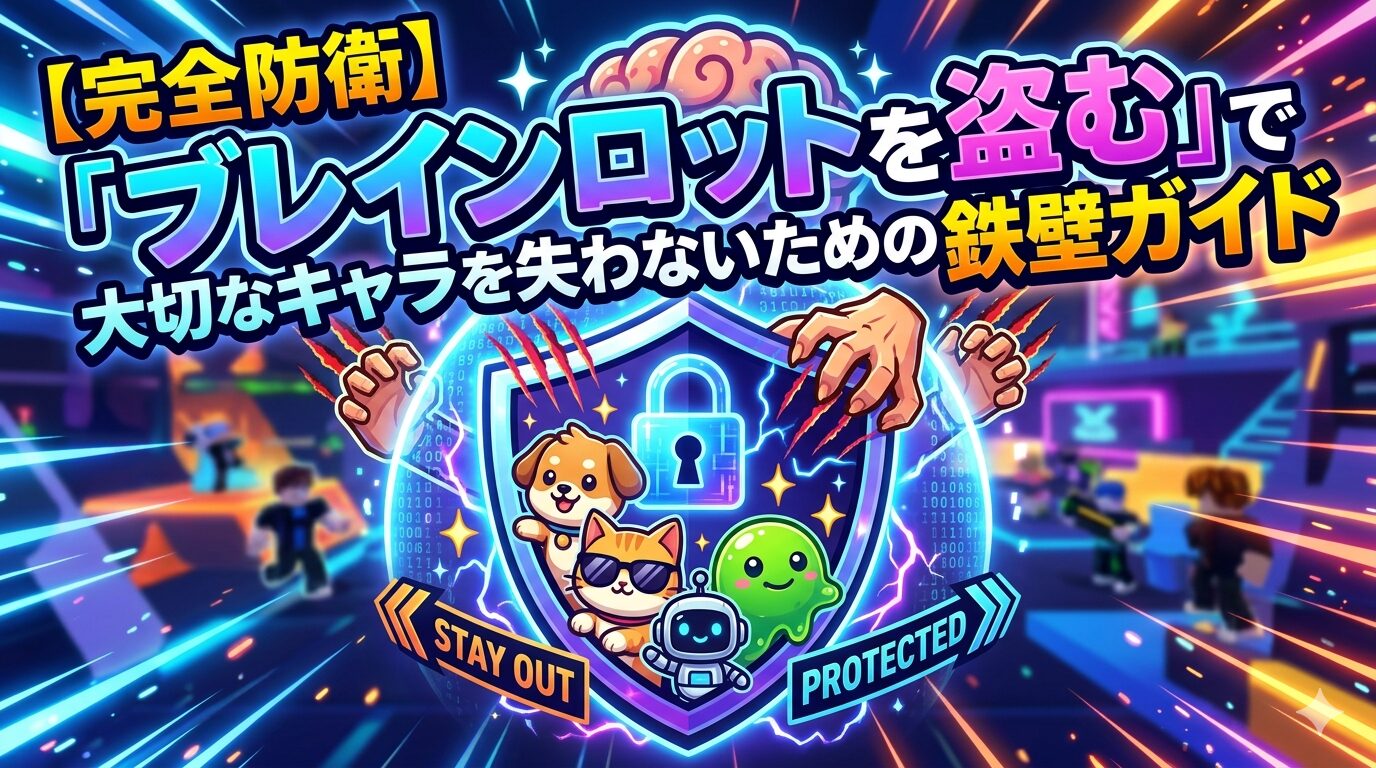 【完全防衛】「ブレインロットを盗む」で大切なキャラを失わないための鉄壁ガイドの画像